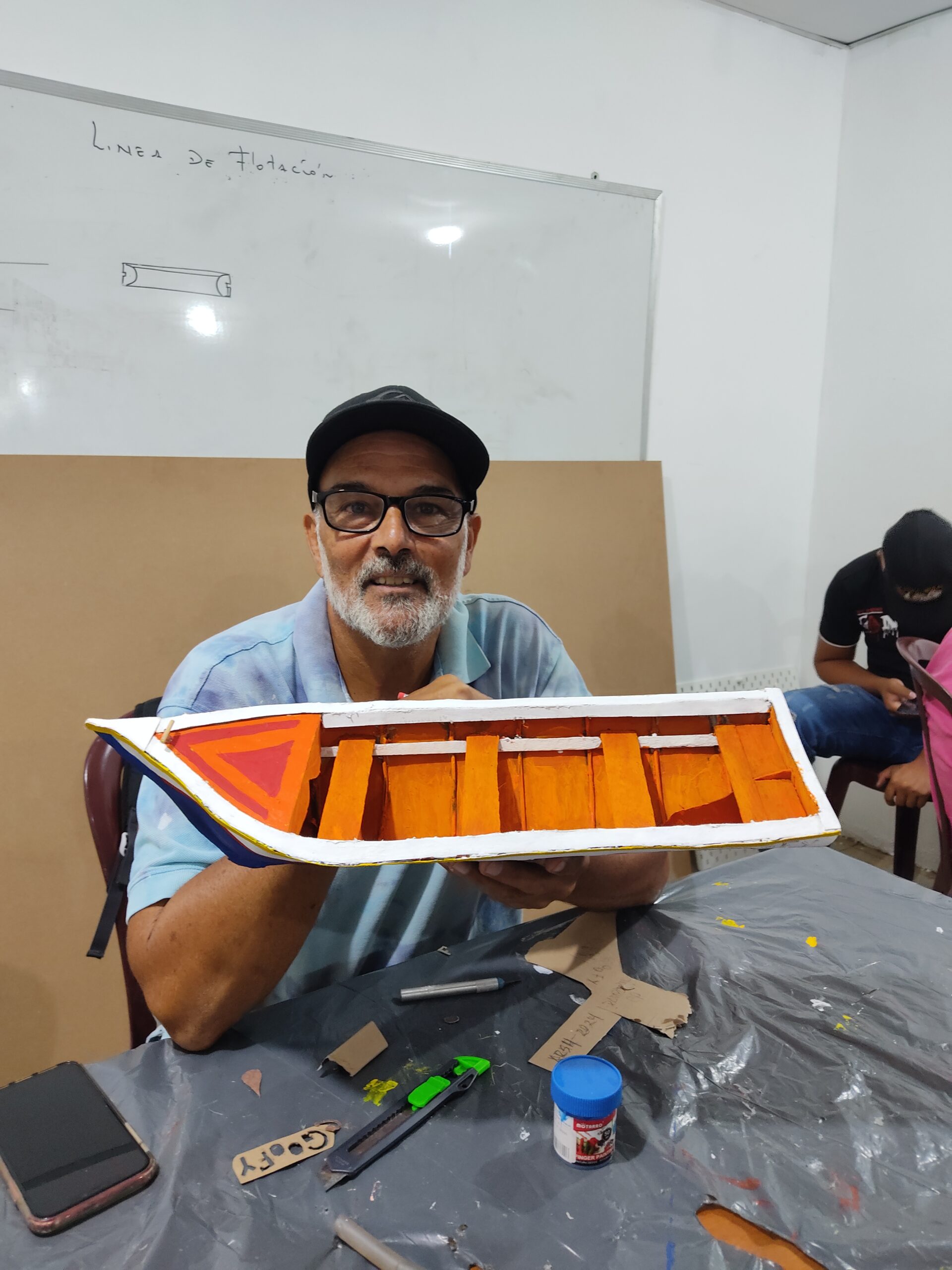 Visita al Museo Marino con la Escuela de Carpintería de Ribera
